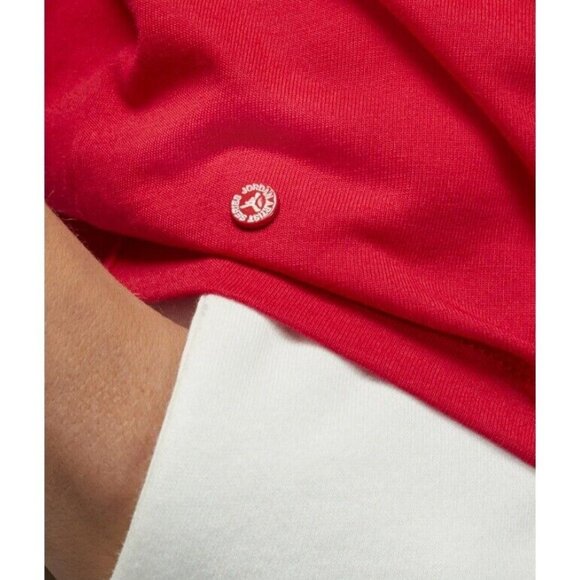 Nike Women's Air Jordan Flight Graphic Tee Red DQ4593-612 Size Meduim NWT - Picture 5 of 8